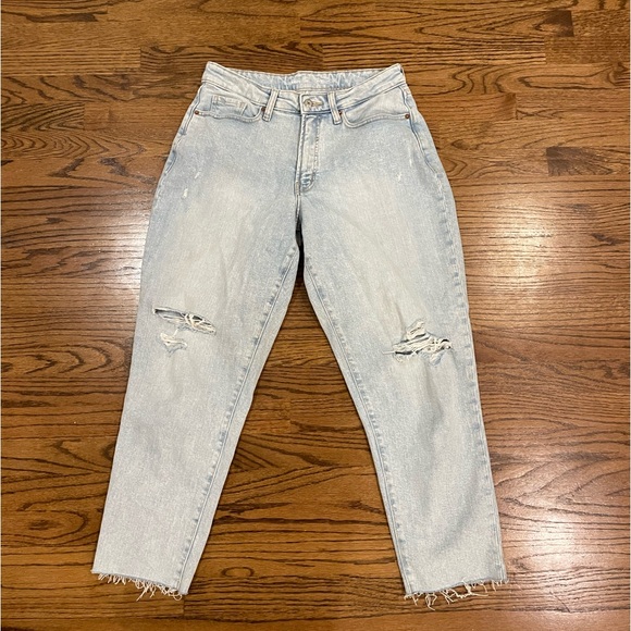 Old Navy Curvy High Waisted OG Straight Leg Ankle Jeans Sz 10 - Picture 3 of 13